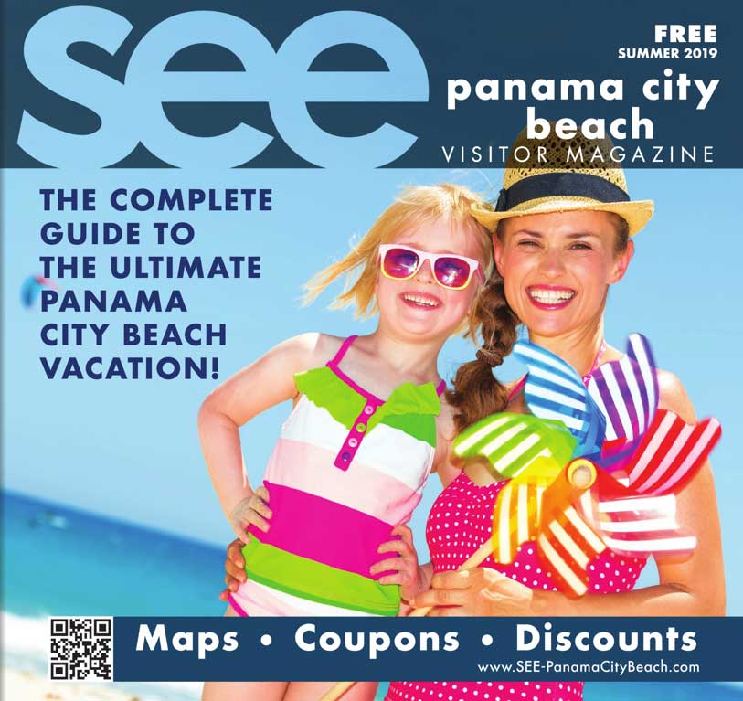 Free vacation guide to Panama City Beach, Florida - 2019 Cover